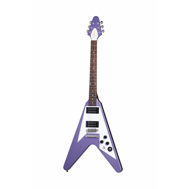 Epiphone Kirk Hammett 1979 Flying V Purple w/case