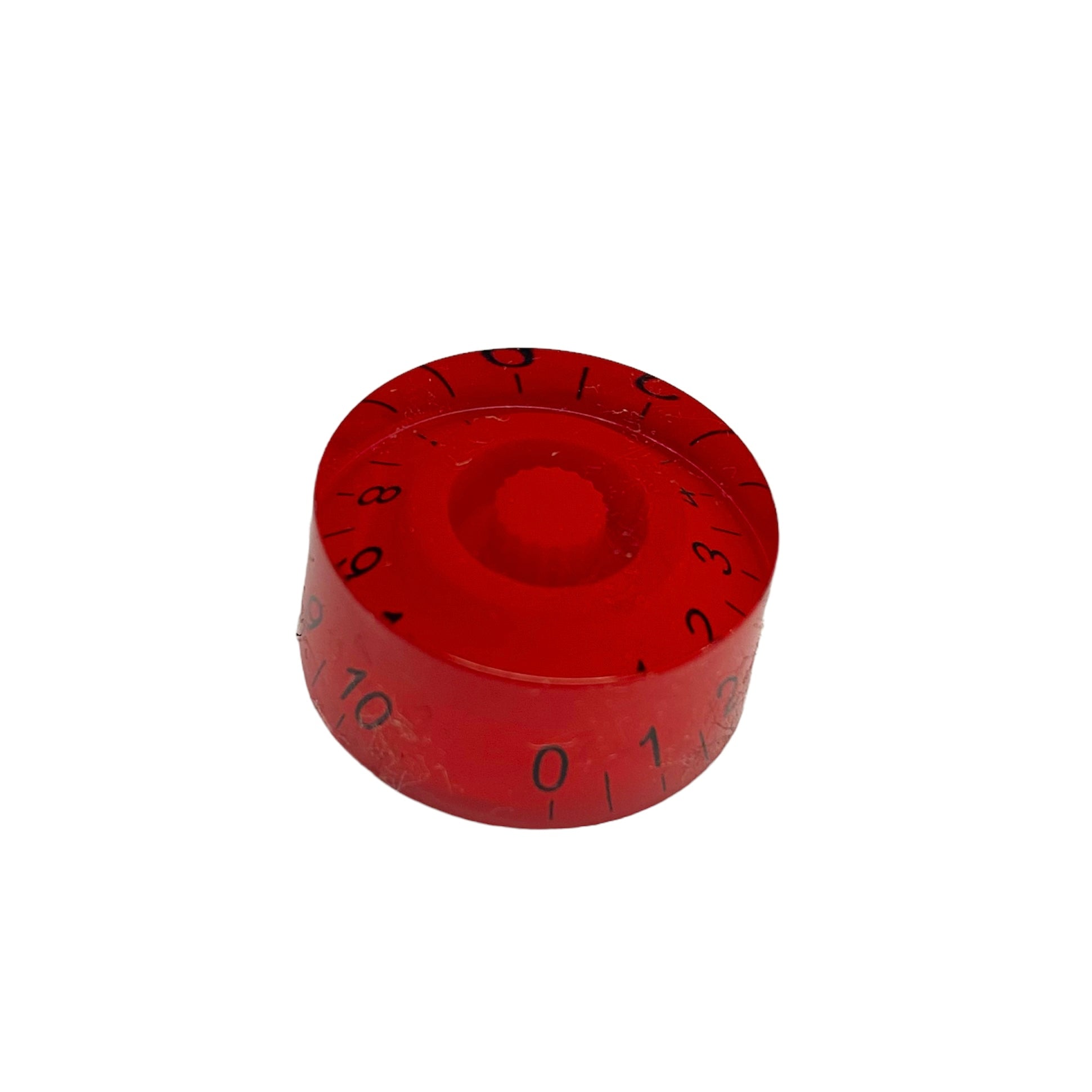 Knob - LP Speed Style - Red/Black