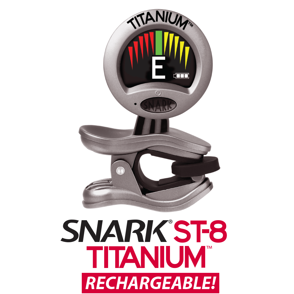 Snark Titanium WST8T Rechargeable Clip On Tuner