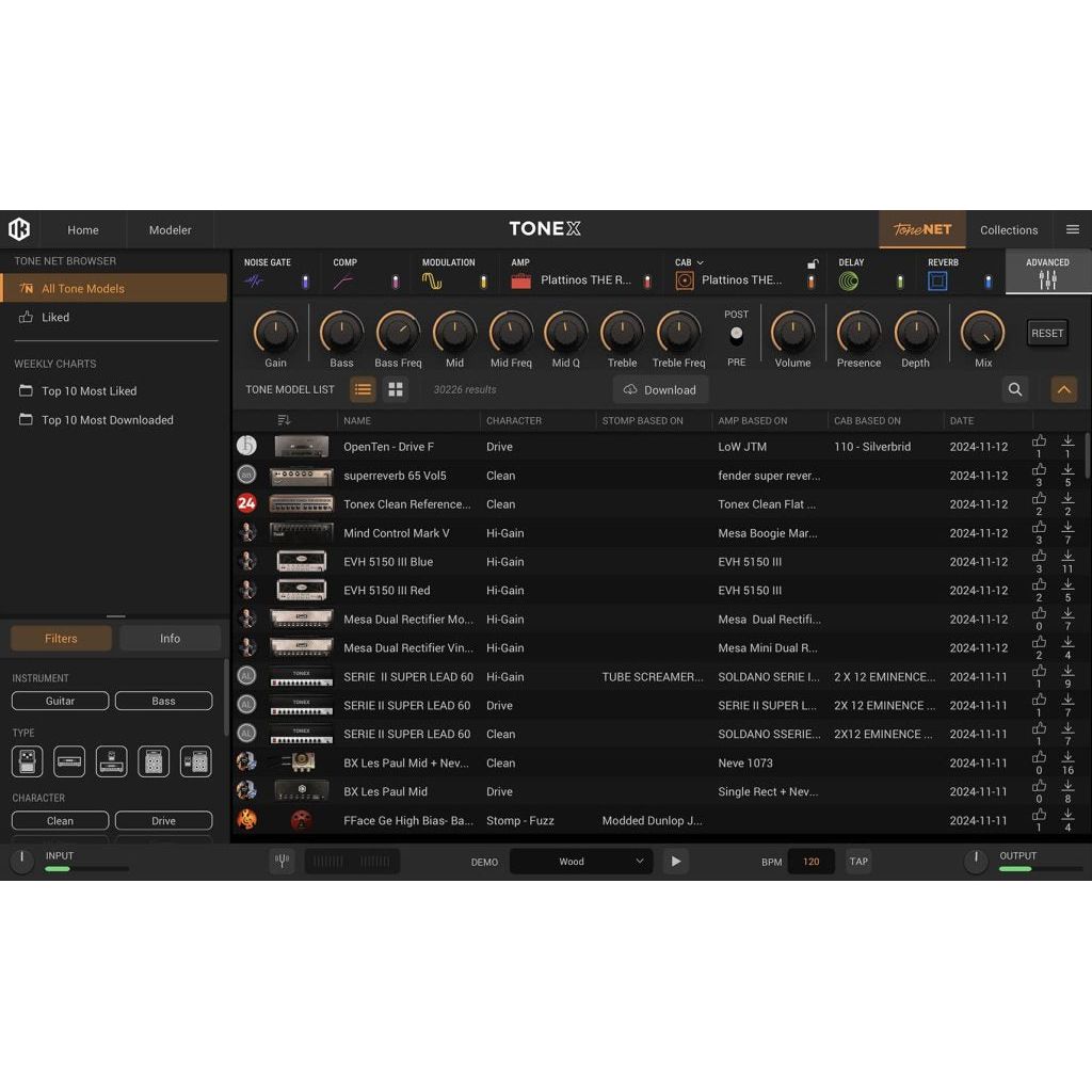 IK Multimedia TONEX ONE Brown Sound Limited Edition Brown Sound Anthology Set