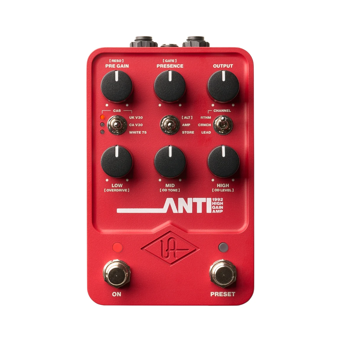 Universal Audio UAFX ANTI 1992 High Gain Amp Pedal