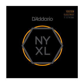 D'Addario NYXL Nickel Wound Electric 7 Strings 10-59