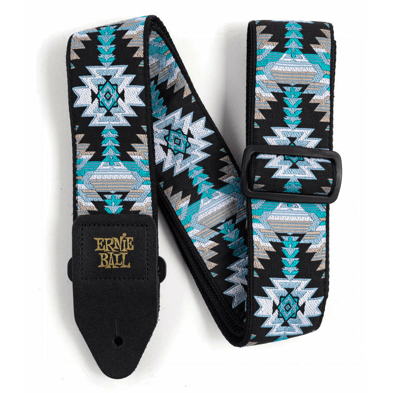 Ernie Ball Albuquerque Blue Jacquard Strap