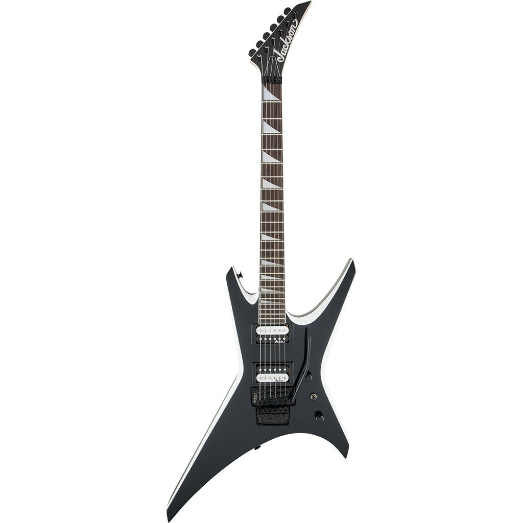 Jackson JS32 Warrior Black with White Bevels