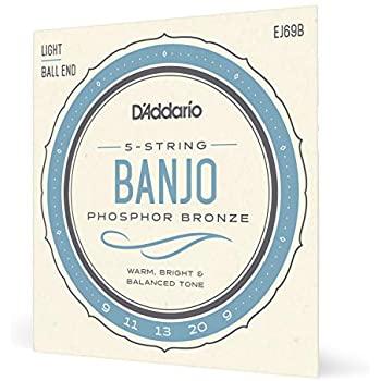 D'Addario EJ69B 5 String Banjo Strings