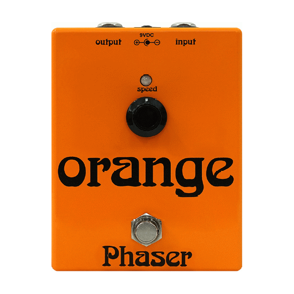 Orange Phaser Pedal - Made in UK
