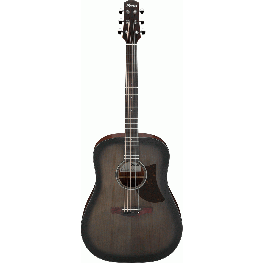 Ibanez AAD50 Transparent Charcoal Burst Low Gloss Advanced Acoustic Guitar