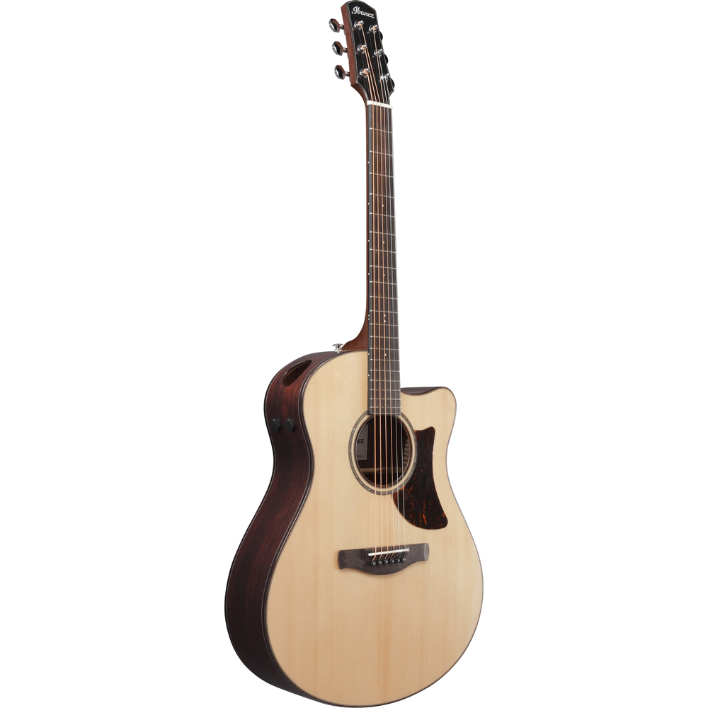 Ibanez AAM380CE Electro Acoustic Guitar Natural High Gloss