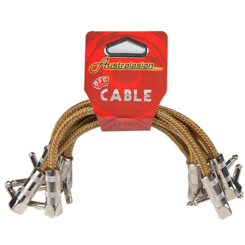 Australasian AMS615 6inch Patch Cable - Tweed