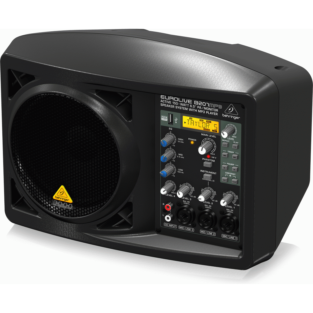 Behringer Eurolive B207Mp3 Compact Speaker