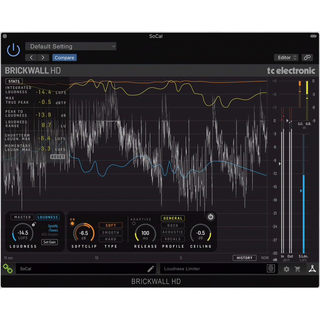 Tc Electronic Brickwall Hd Native / Brickwall Hd-Dt