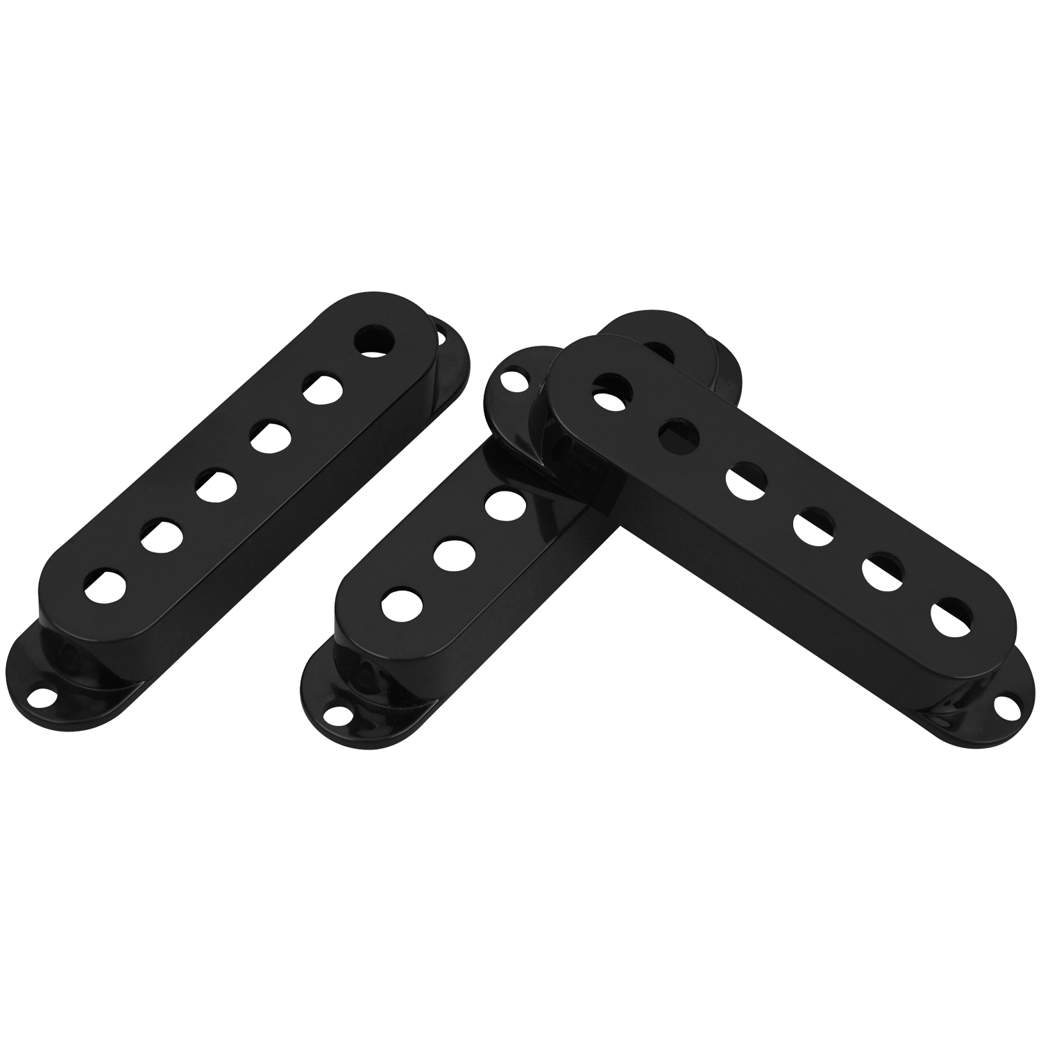 DiMarzio Large Pickup Cover Black - Single Cover