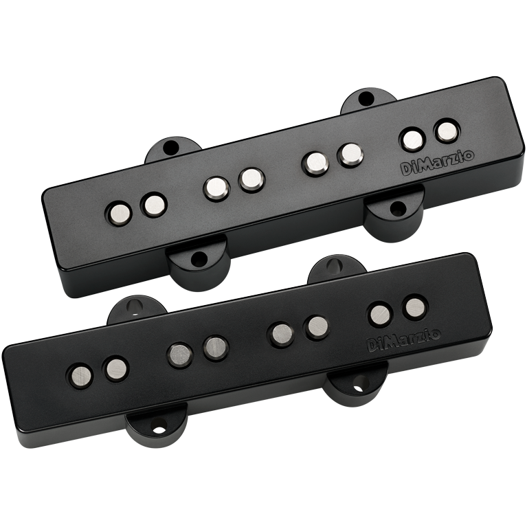 Dimarzio DP249B - Area J Jazz Bass Pickup Set in Black