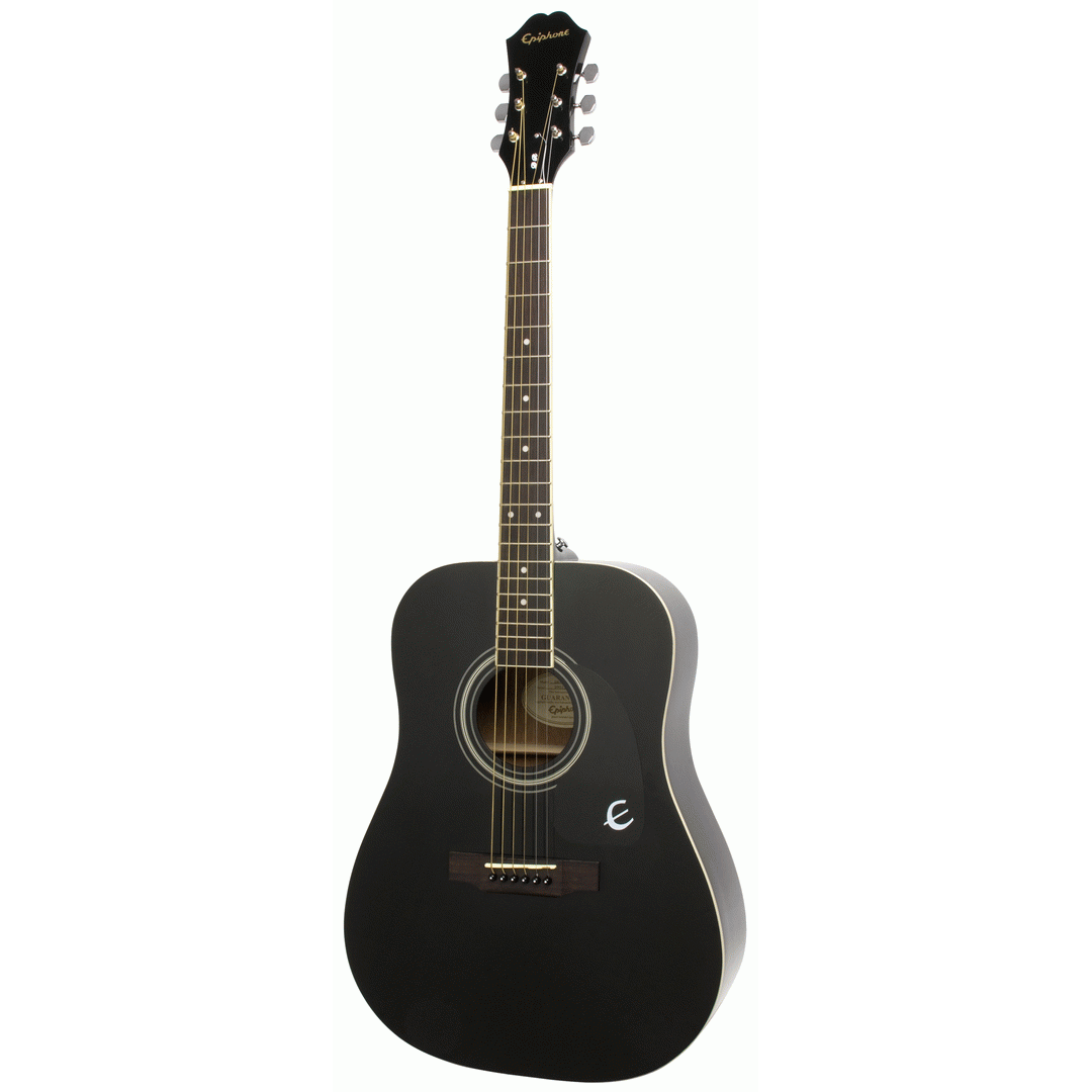 Epiphone DR-100 Acoustic Guitar Ebony