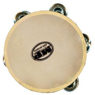 Mano Percussion 6 inch Tambourine with Calf Head
