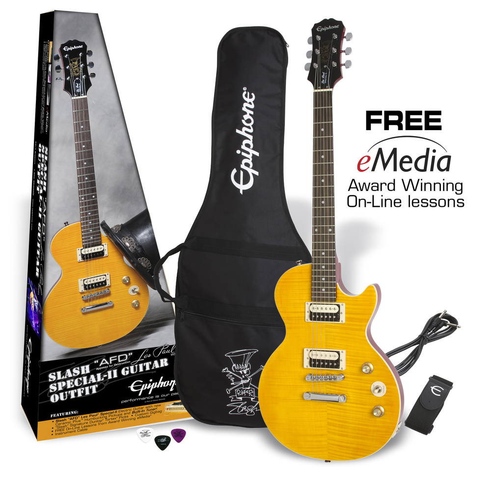 Epiphone Slash "AFD" AA Les Paul Special-II Guitar Pack