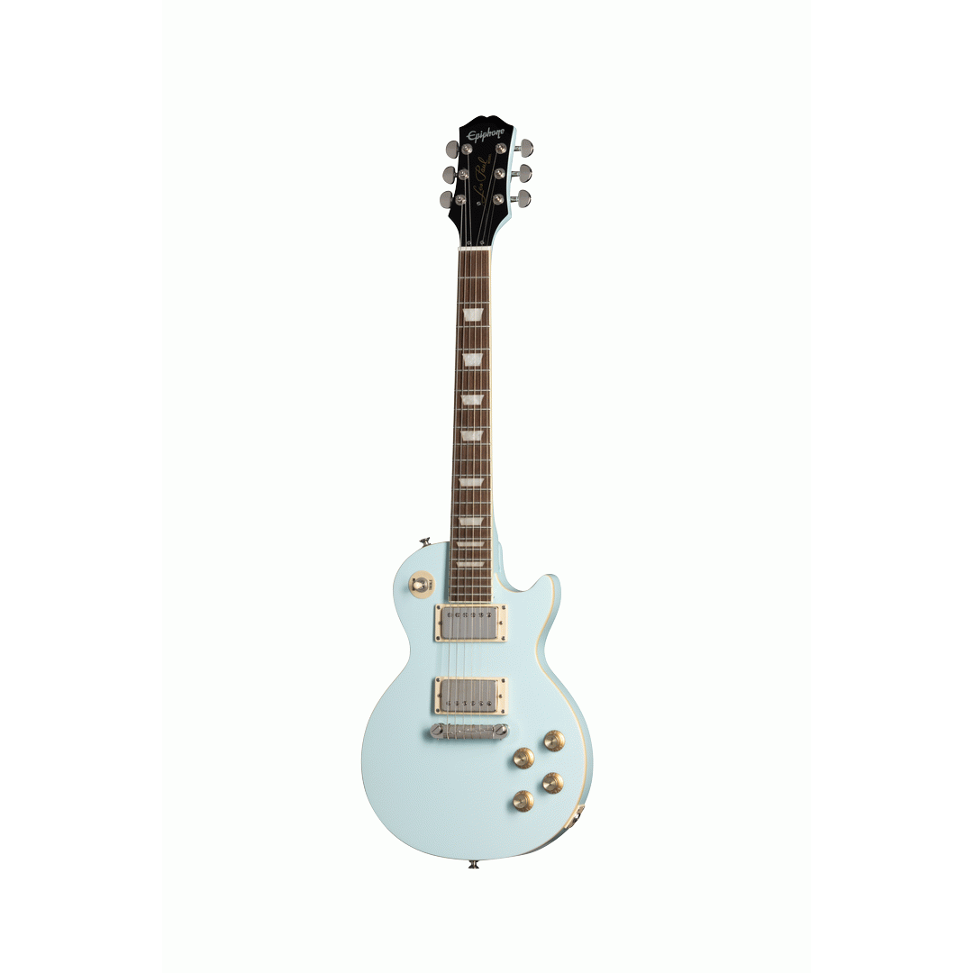 The Epiphone Power Players Les Paul Ice in Blue