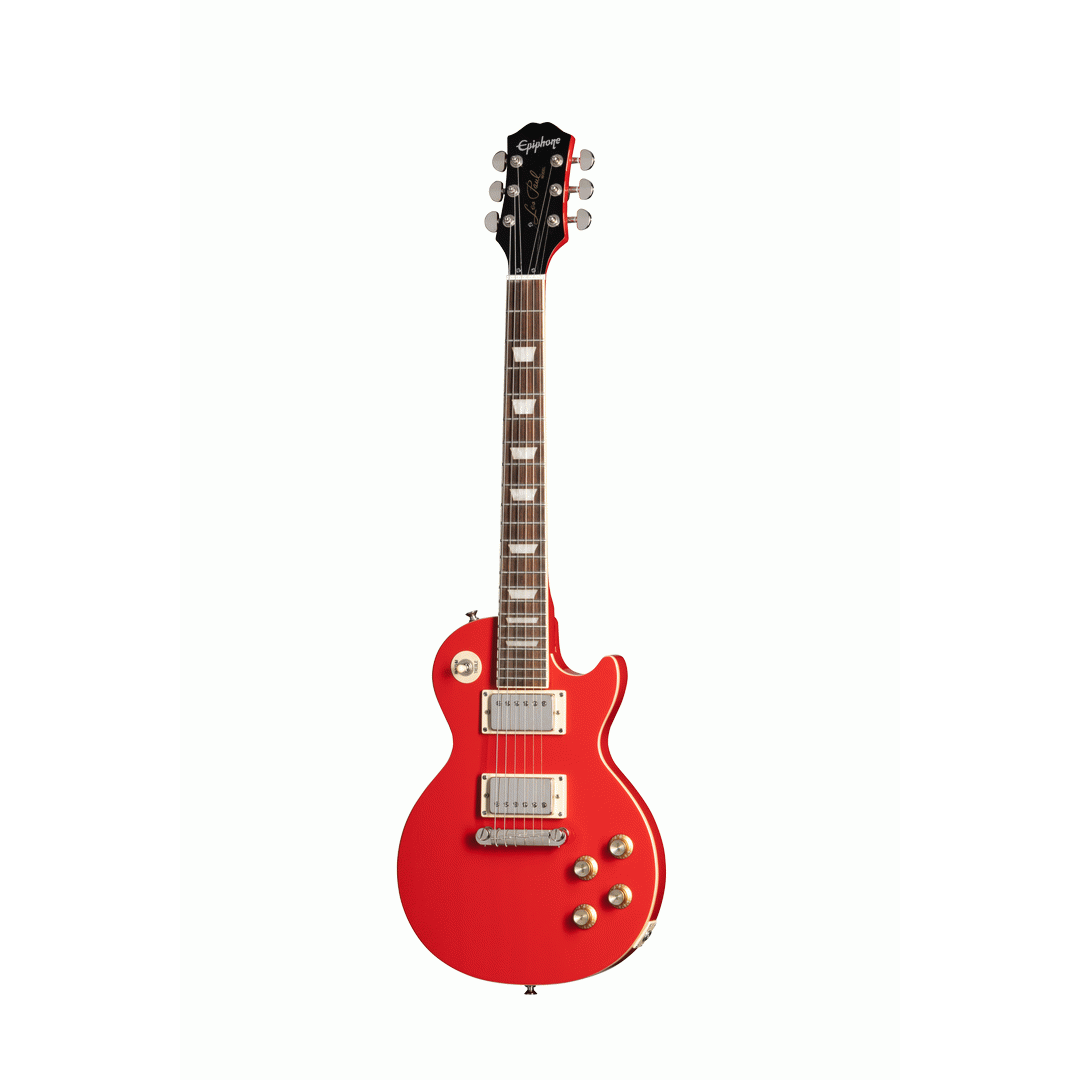 The Epiphone Power Players Les Paul Lava in Red