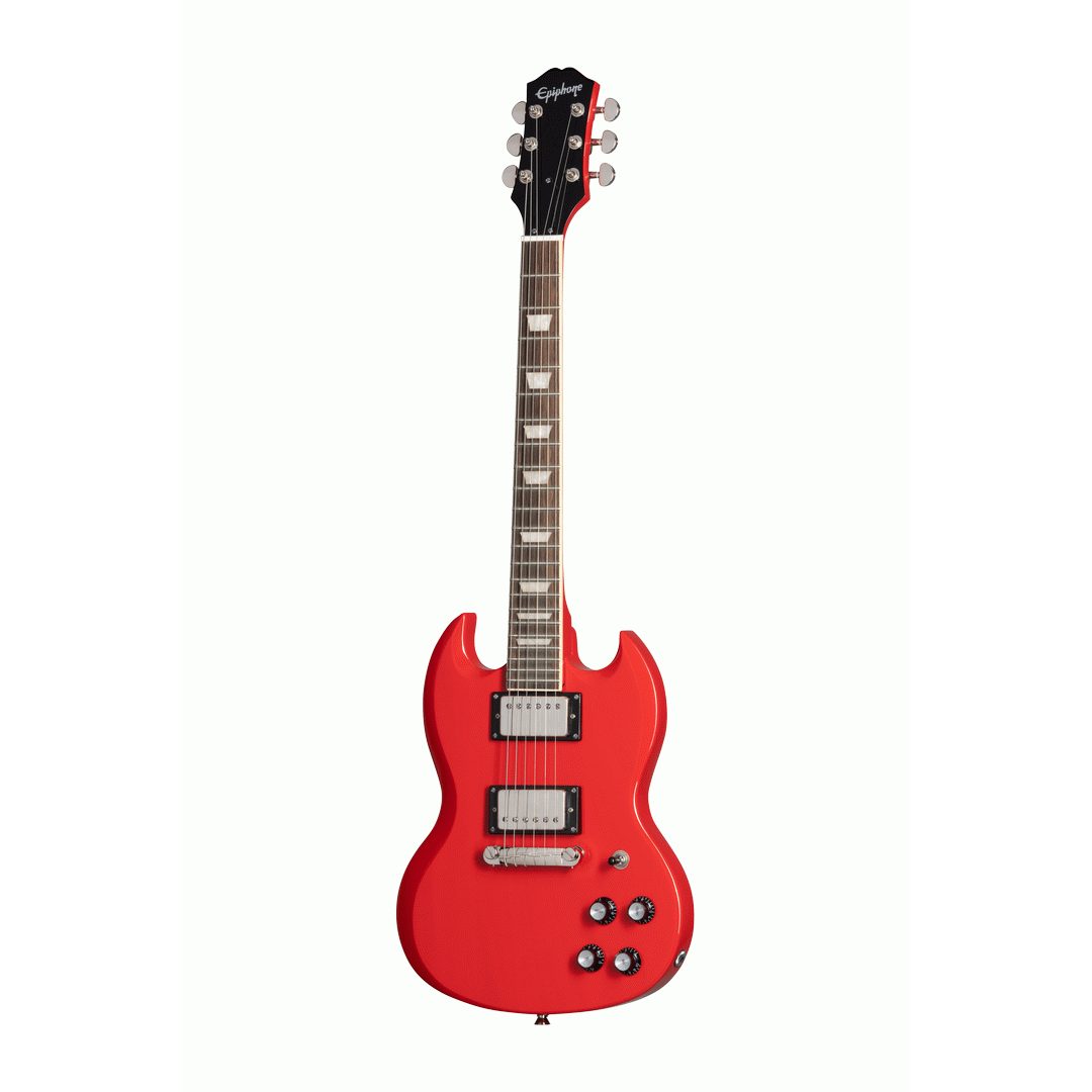 The Epiphone Power Players Sg  Lava in Red