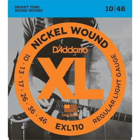 D'Addario XL Nickel Wound Electric Strings 10-46