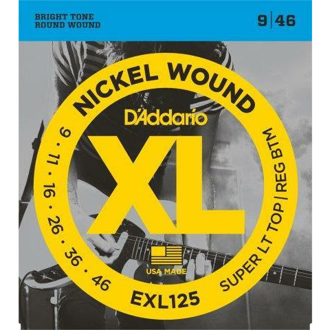 D'Addario XL Nickel Wound Electric Strings 9-46
