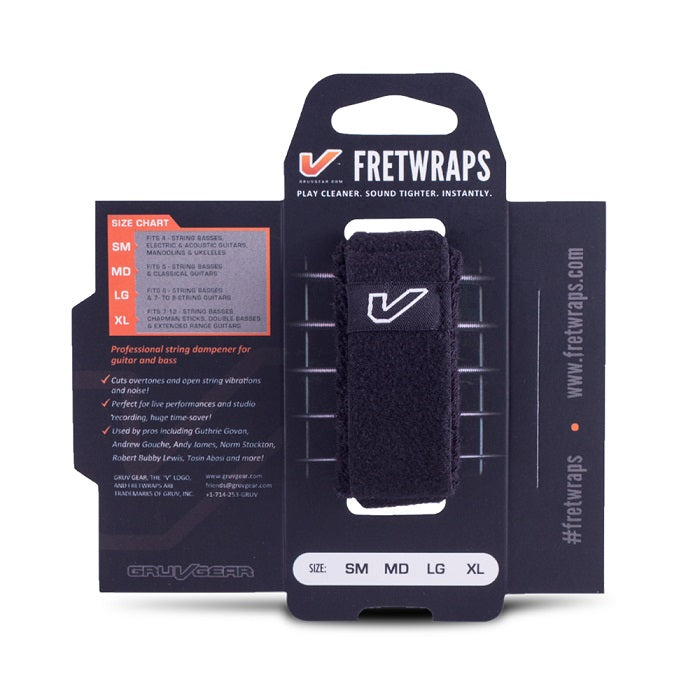 Gruv Gear Fretwrap - Black (Large)