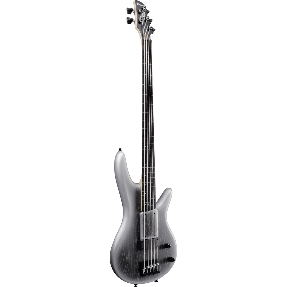 Ibanez GWB25THSWF 5 String Electric Bass Guitar Silver Wave Burst Flat