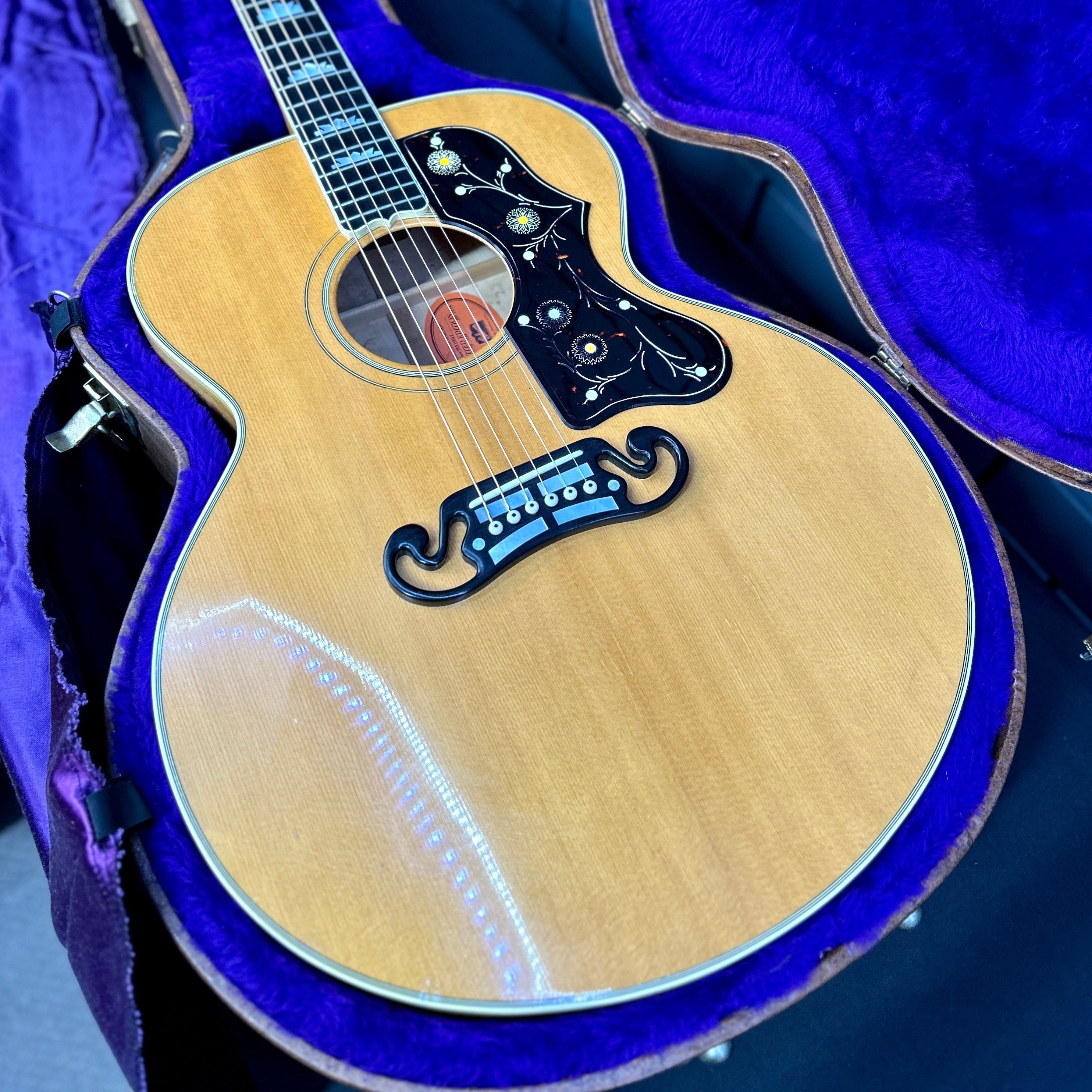 Gibson 1995 J-200 Birdseye Acoustic Jumbo w/ OHSC - USED