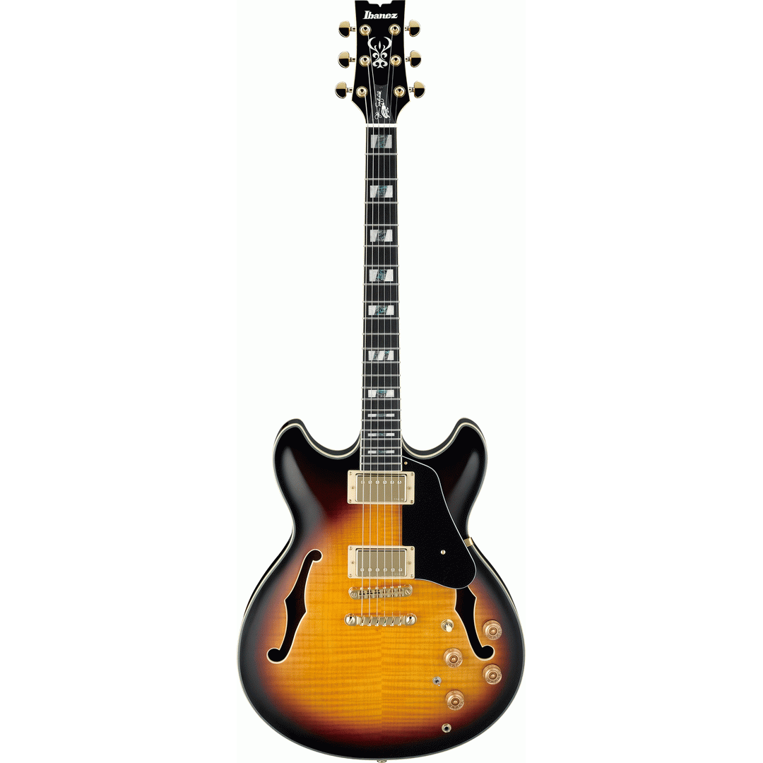 Ibanez JSM10 VYS John Scofield Electric Guitar W/Case