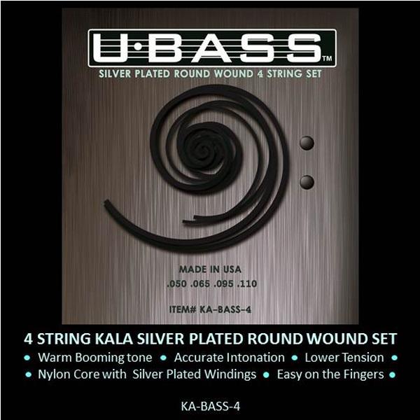 Kala Metal Round Wound U-Bass Strings