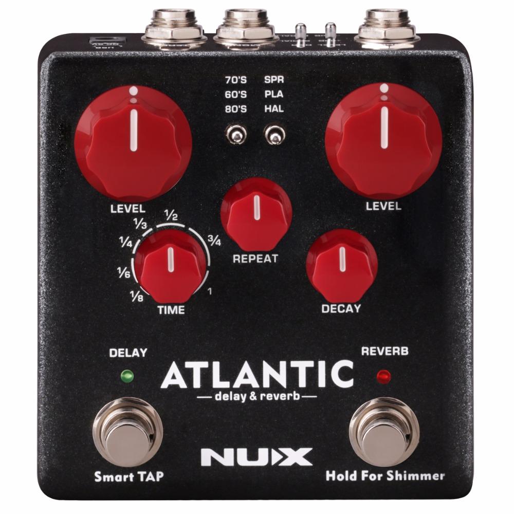 Nu-X Atlantic  Delay + Reverb Pedal