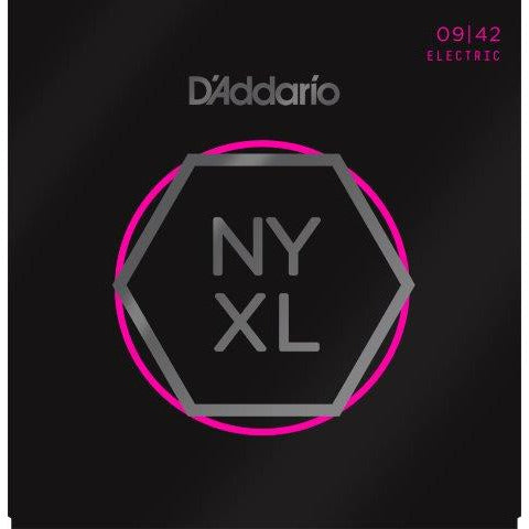 D'Addario NYXL Nickel Wound Electric Strings 9-42