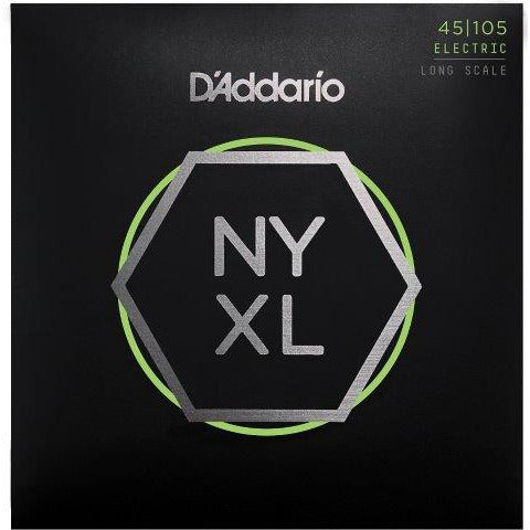 D'Addario NYXL Nickel Wound Long Scale Bass Strings 45-105