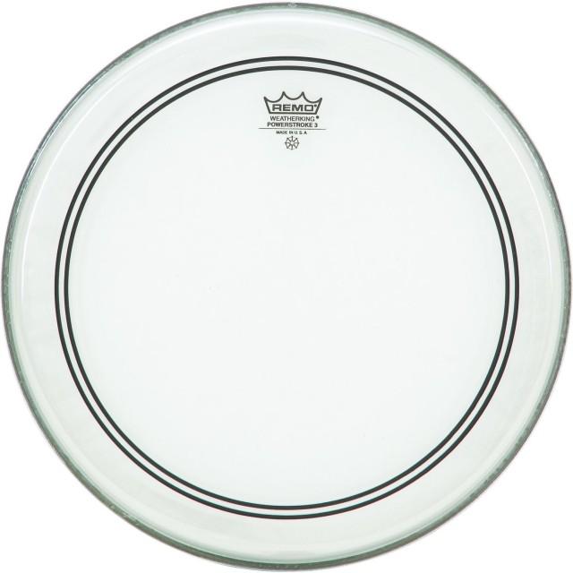 Remo 20 inch Powerstroke 3 Clear Bass Drum Head