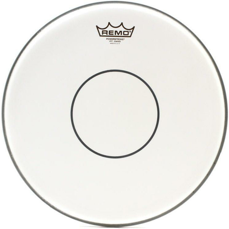 Remo 14 inch Powerstroke 77 Coated - Clear Dot Drumehead