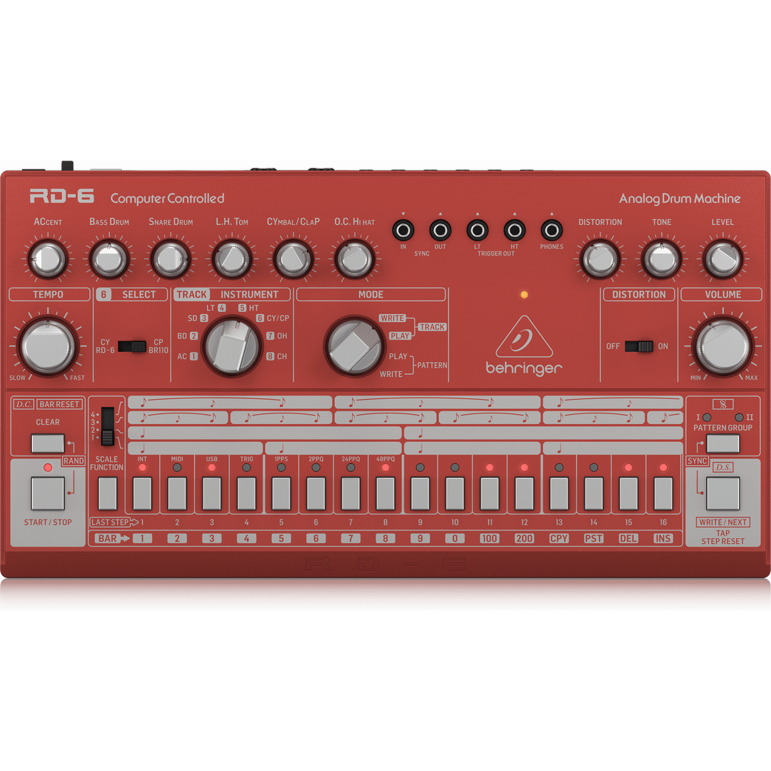 Behringer Rd6 Rd Analog Drum Machine