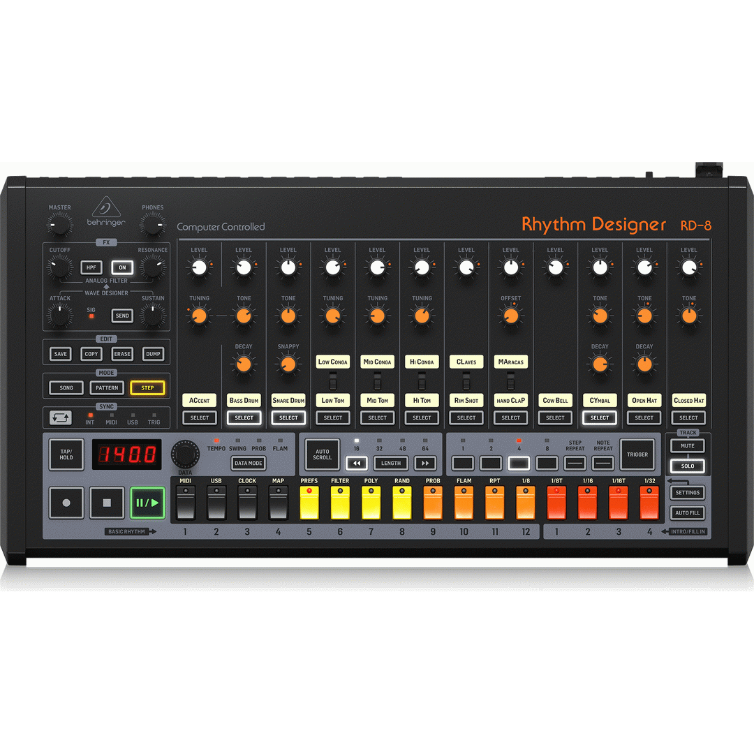 Behringer Rd-8 Mkii Analog Drum Machine