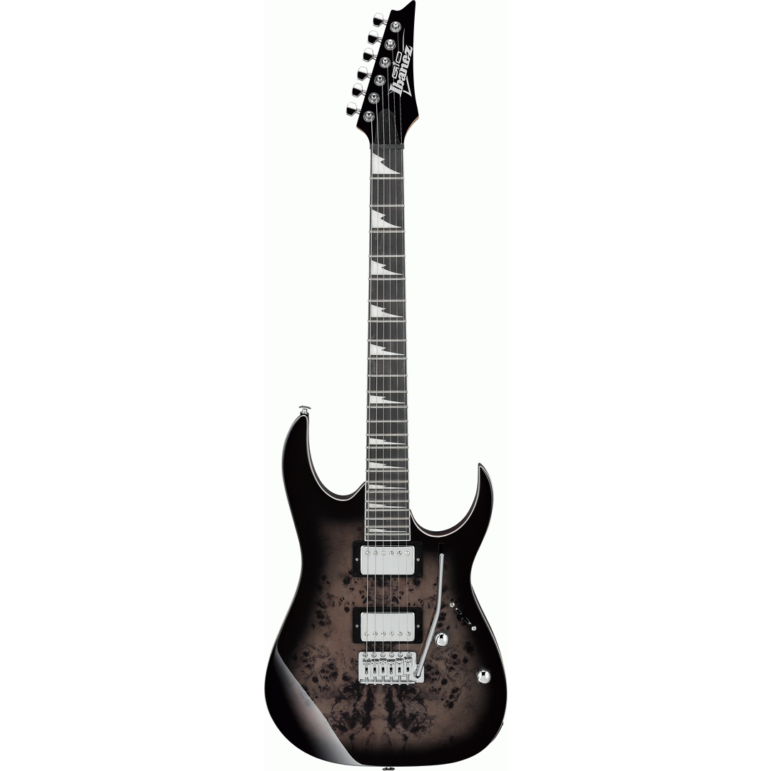 Ibanez RG220PA1 Transparent Brown Black Burst Electric Guitar