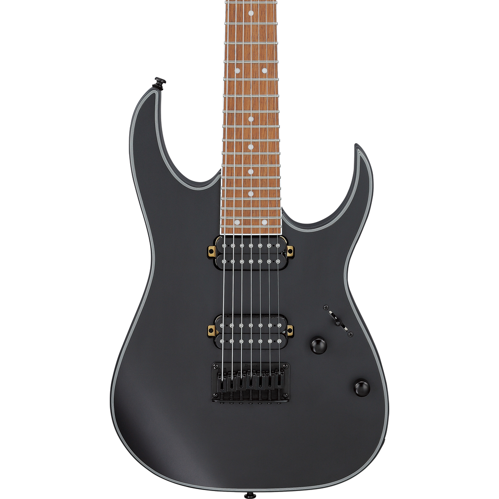 Ibanez RG7421EXBKF 7 String Electric Guitar Black Flat