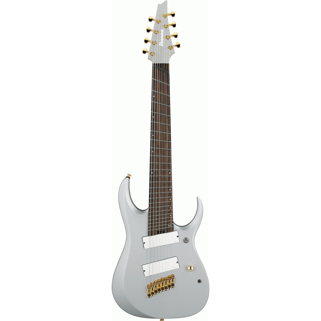 Ibanez RGDMS8 Classic Silver Matte 8 String Electric Guitar