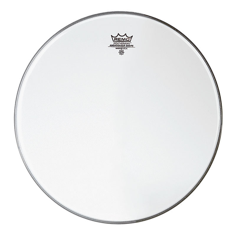 Remo 10 inch Ambassador Hazy Snare Side