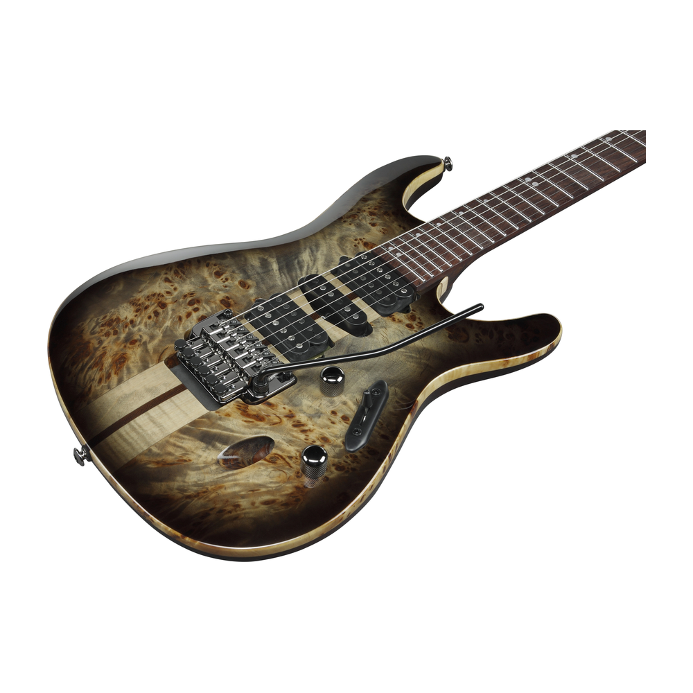 Ibanez S1070PBZCKB Electric Guitar Charcoal Black Burst
