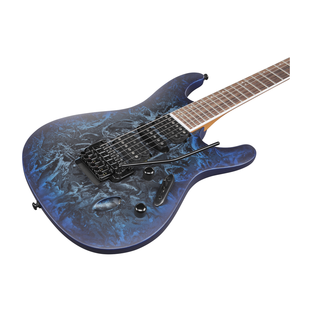 Ibanez S770CZM Electric Guitar Cosmic Blue Frozen Matte