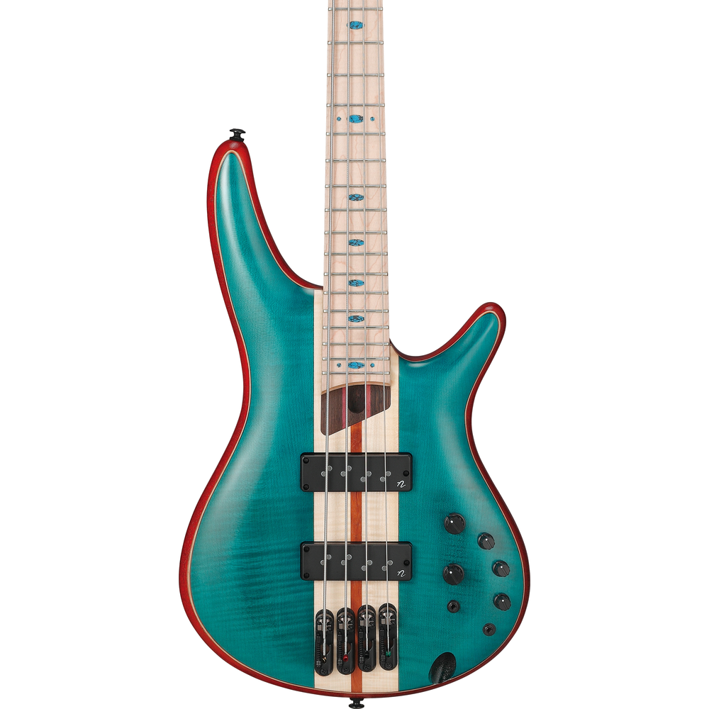 Ibanez SR1420BCGL 4 String Electric Bass Guitar Caribbean Green Low Gloss