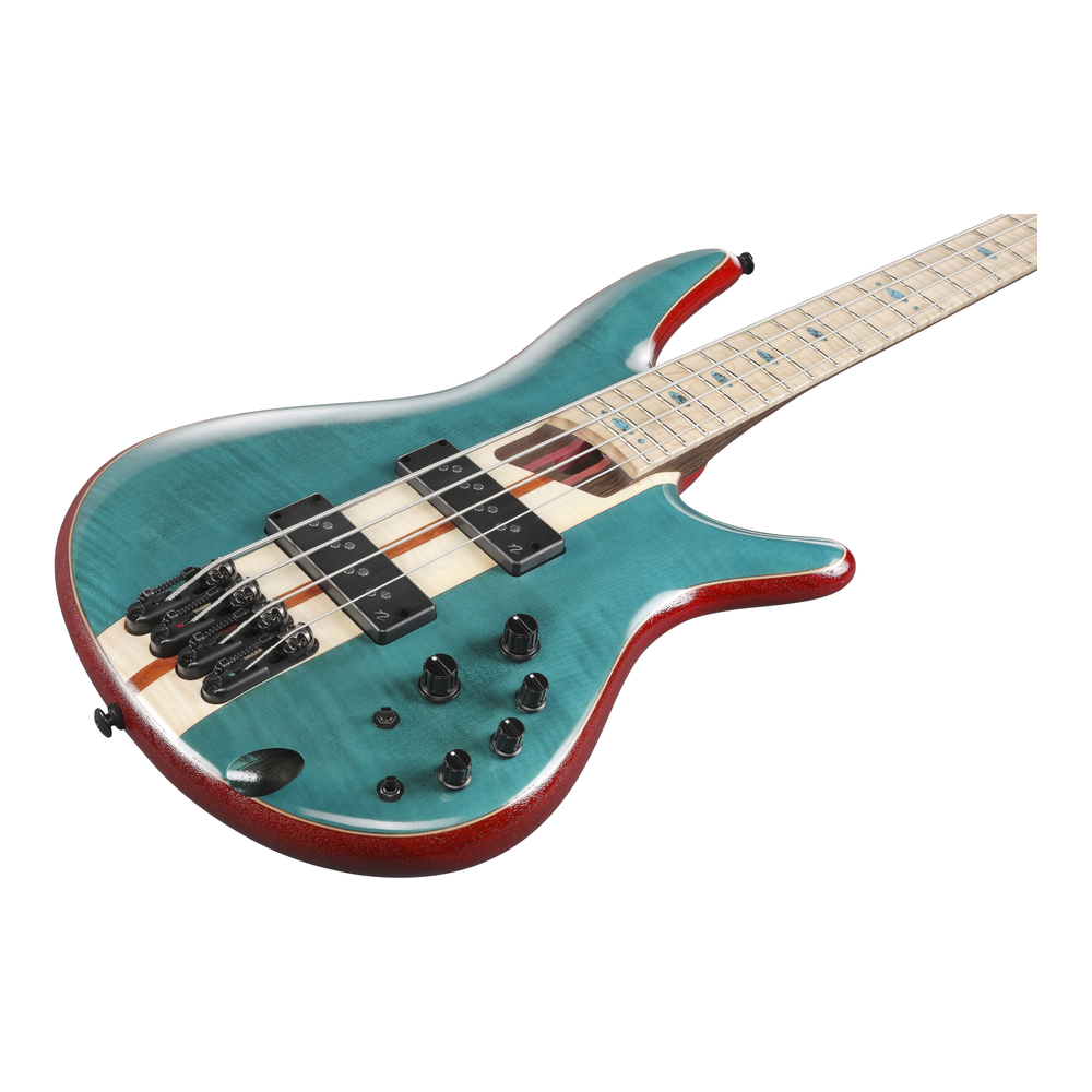 Ibanez SR1420BCGL 4 String Electric Bass Guitar Caribbean Green Low Gloss