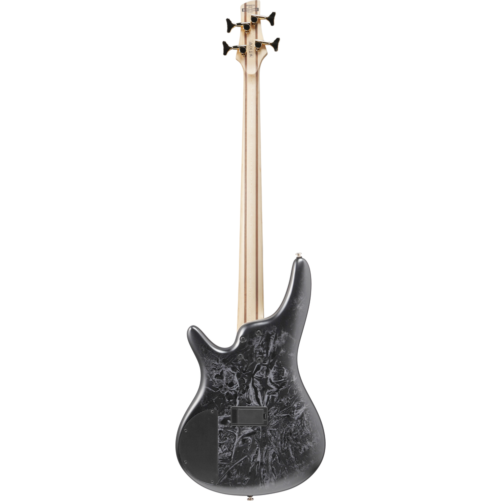 Ibanez SR300EDXBZM 4 String Electric Bass Guitar Black Ice Frozen Matte