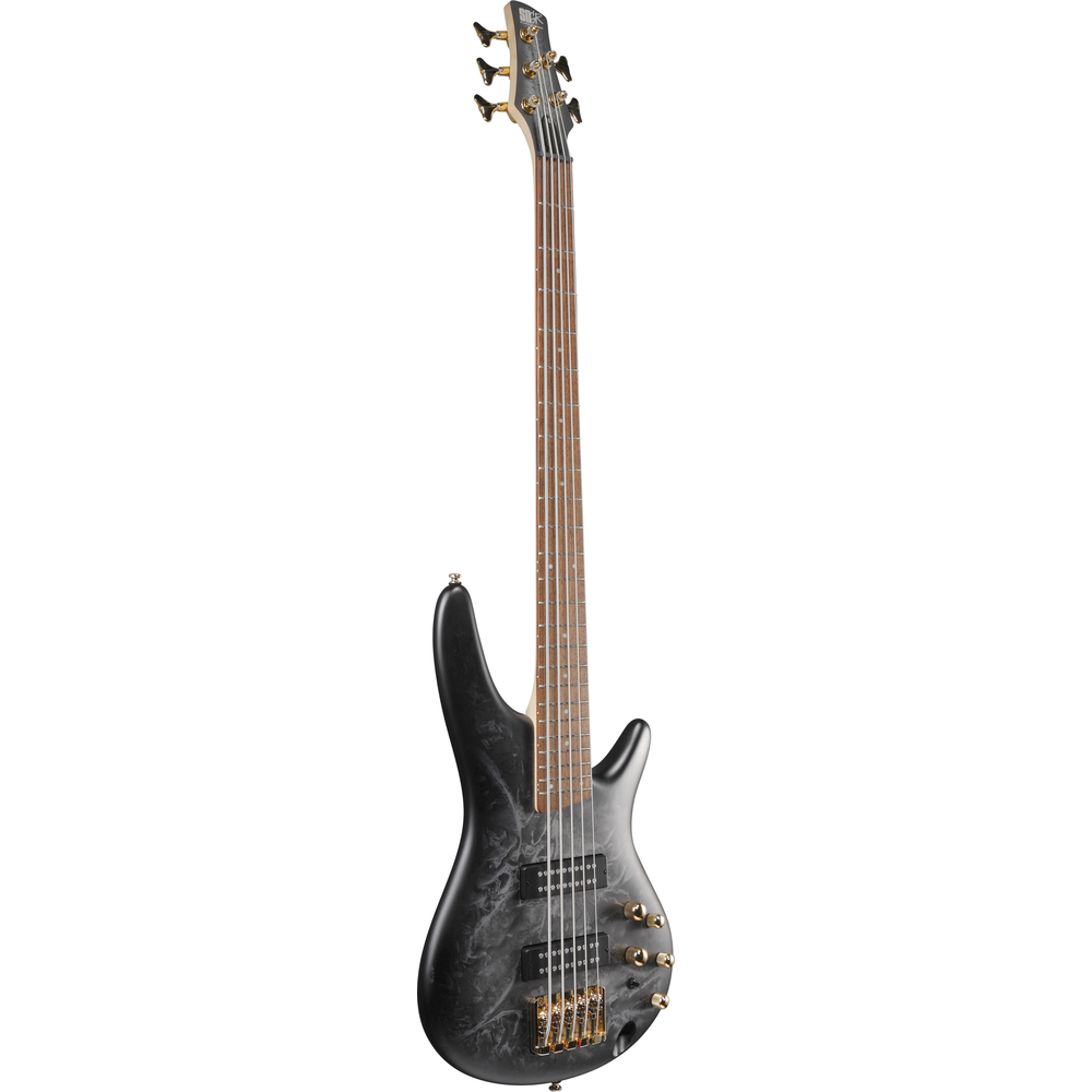 Ibanez SR305EDXBZM 5 String Electric Bass Guitar Black Ice Frozen Matte