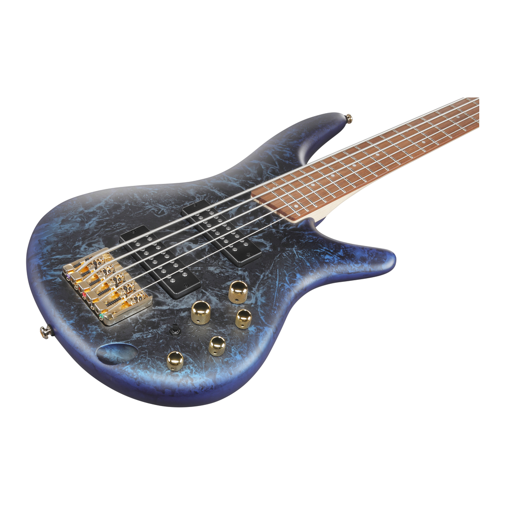 Ibanez SR305EDXCZM 5 String Electric Bass Guitar Cosmic Blue Frozen Matte