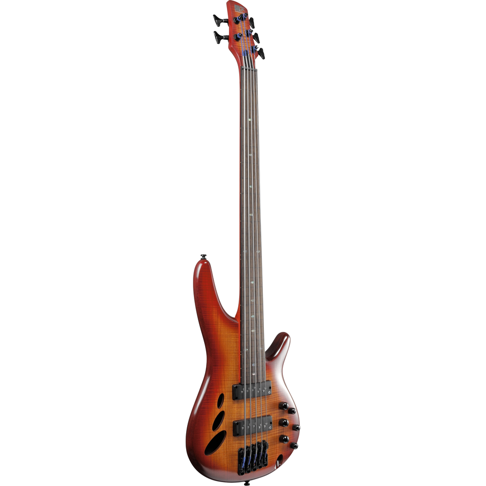 Ibanez SRD905FBTL 5 String Electric Bass Guitar Brown Topaz Burst Low Gloss