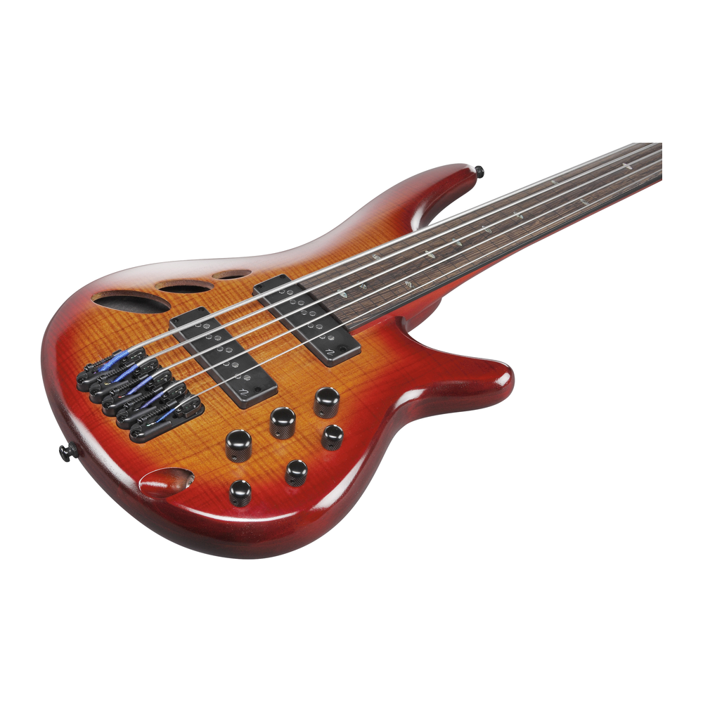 Ibanez SRD905FBTL 5 String Electric Bass Guitar Brown Topaz Burst Low Gloss